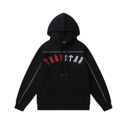 Trapstar Irongate Arch Chenille Tracksuit Black Red