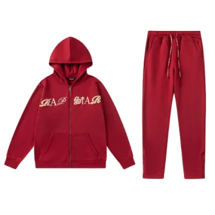 Trapstar Irongate Arch Chenille Tracksuit Red
