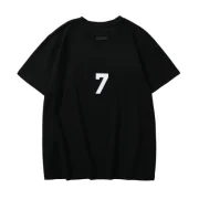 Essentials Black ABC Logo T Shirt