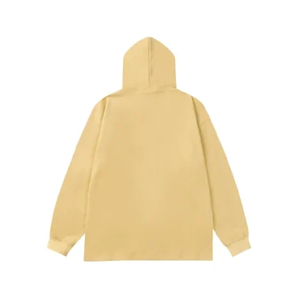 Essentials Cotton-Blend Jersey Yellow Hoodie1