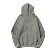 Essentials Embossed Relief Grey Hoodie1