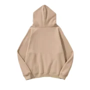 Essentials Embossed Relief Light Brown Hoodie1