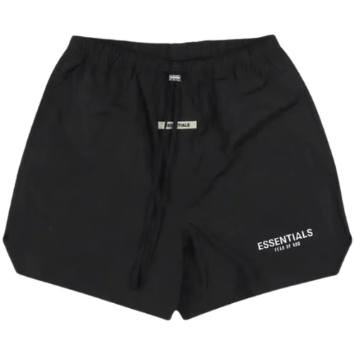 Fear of God Essentials Volley Black Short Fear of God Essentials Volley Black Short