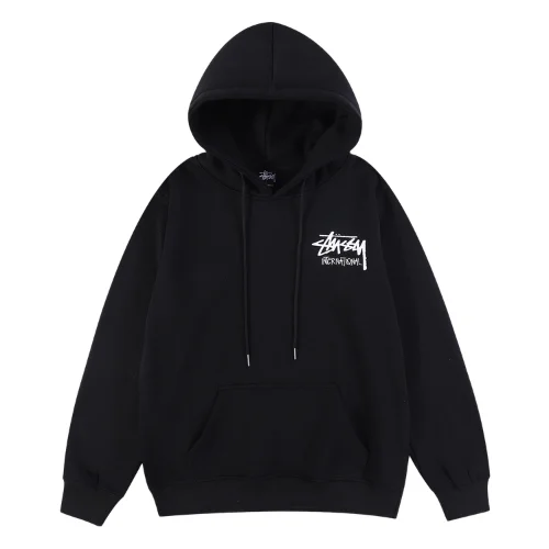 Stussy Bluza International Black Stussy Bluza International Black