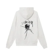 Stussy Bluza Widow Spider Grey Back