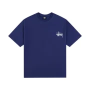 Stussy Galaxy 8 Ball T Shirt Navy