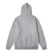 Nike x Stussy Zip Hoodie Grey Back