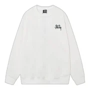 Stussy Angel 8 Ball Sweatshirt White Front