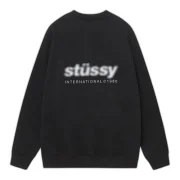 Stussy Blur Sweatshirt Black Back