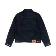 Stussy Denim Trucker Jacket Rinsed Indigo Back
