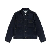 Stussy Denim Trucker Jacket Rinsed Indigo Front