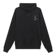Stussy Domino Hoodie Black Front