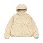 Stussy Double Cotton Hooded Jacket Sand Front
