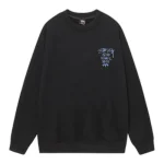 Stussy International Tribe Sweatshirt Black Front