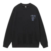 Stussy International Tribe Sweatshirt Black Front