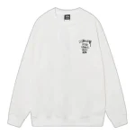 Stussy International Tribe Sweatshirt White Front