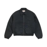 Stussy Nyco Collared Work Jacket Black Front