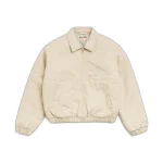 Stussy Nyco Collared Work Jacket Sand Front