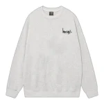 Stussy Reverse Sweatshirt Grey Front