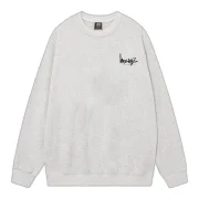 Stussy Reverse Sweatshirt Grey Front