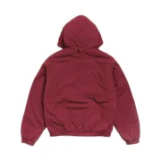 Stussy Ripstop Work Jacket Burgundy Back