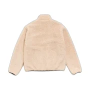 Stussy Sherpa Reversible Jacket Beige Back