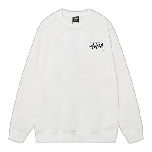 Stussy Telephone Sweatshirt White Front Stussy Telephone Sweatshirt White Front