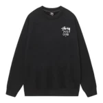 Stussy Tough Gear Sweatshirt Black Front