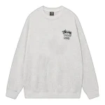Stussy Tough Gear Sweatshirt Grey Front