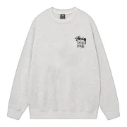 Stussy Tough Gear Sweatshirt Grey Front