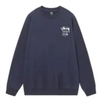 Stussy Tough Gear Sweatshirt Navy Front