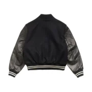 Stussy Wool Varsity Jacket Black Back